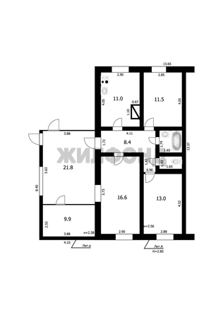 
   Продам дом, 64.9 м², Бурмистрово

. Фото 23.
