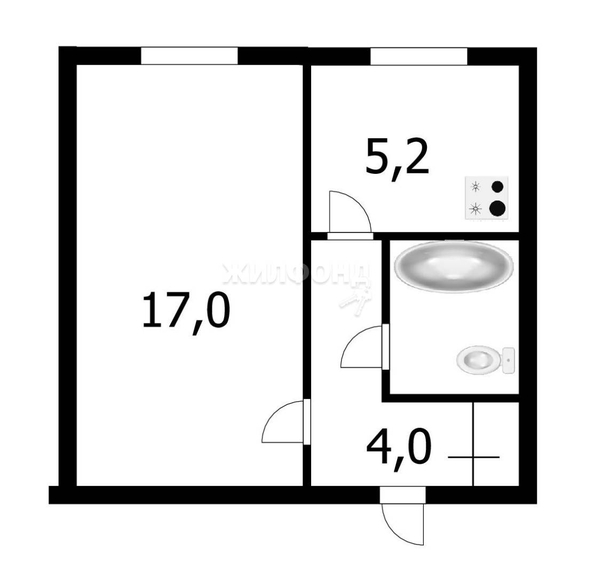 
   Продам 1-комнатную, 29.4 м², Линейная ул, 31/2

. Фото 18.