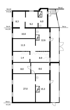 
   Продам дом, 132.8 м², Новосибирск

. Фото 5.