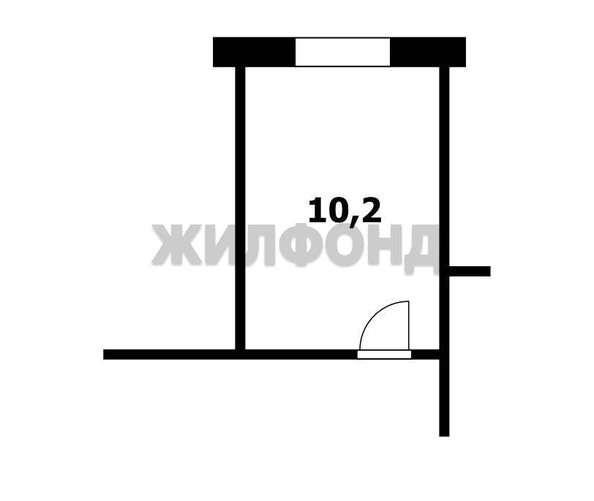 
   Продам комнату, 10.2 м², Невельского ул, 85

. Фото 4.