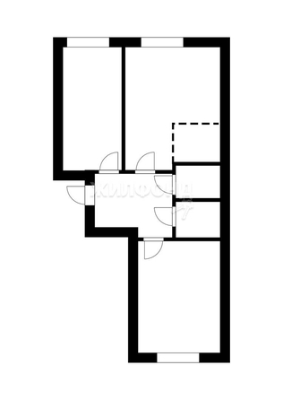 
   Продам 2-комнатную, 84.7 м², Залесского ул, 8/1

. Фото 1.