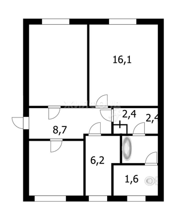 
   Продам комнату, 16.1 м², 1-й Квартал ул, 8

. Фото 3.