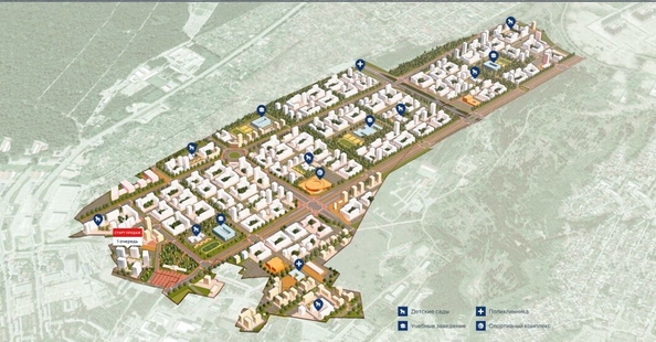 
   Продам 2-комнатную, 58.86 м², Легендарный-Северный, дом 2

. Фото 5.