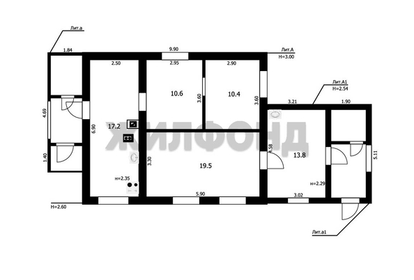 
  Продается дом, 71.5 м², Новосибирск
. Фото 28.