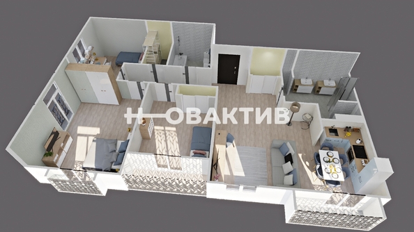 
   Продам 4-комнатную, 94.5 м², Охотская ул, 88/3

. Фото 33.