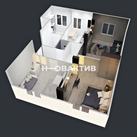 
   Продам 3-комнатную, 77.9 м², Урицкого ул, 37

. Фото 32.