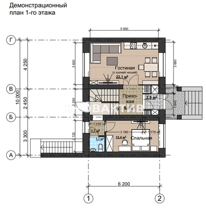 
   Продам таунхаус, 162 м², Новосибирск

. Фото 5.