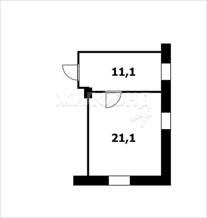 
   Продам комнату, 18 м², Вертковская ул, 14

. Фото 11.