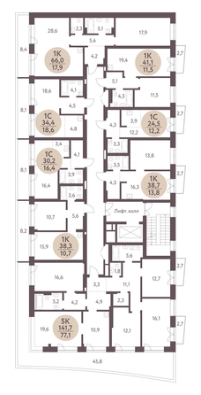 
   Продам студию, 30.2 м², Зеленый город, дом 1

. Фото 1.