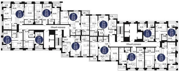 
   Продам 2-комнатную, 63.84 м², Первый на Рябиновой

. Фото 1.