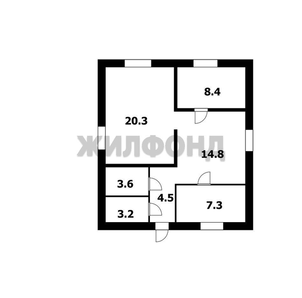 
   Продам дом, 65 м², Верх-Ирмень

. Фото 20.
