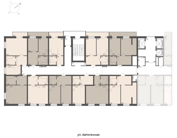 
   Продам 1-комнатный апартамент, 39.46 м², Автогенная ул, 75

. Фото 1.