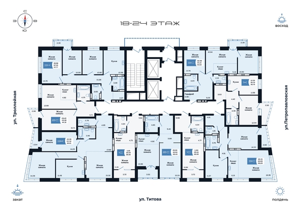 
   Продам студию, 28.45 м², Салют, дом 2

. Фото 1.