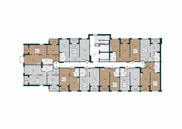 
   Продам 2-комнатную, 65.7 м², Галактика, дом 5 Плутон

. Фото 1.