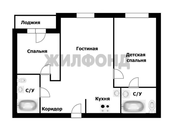 
  Продается 3-комн. квартира, 76.9 м², ЖК Кларус-парк
. Фото 29.