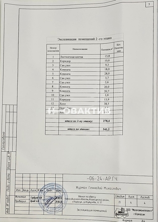 
   Продам помещение свободного назначения, 541 м², Кутузова ул, 37

. Фото 11.