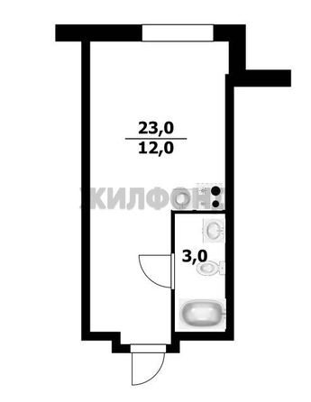 
   Продам апартамент, 22.9 м², Ипподромская ул, 15

. Фото 6.