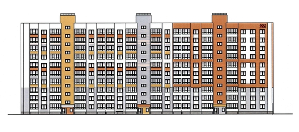 
   Продам 2-комнатную, 45.61 м², Кольца, дом 12а

. Фото 3.