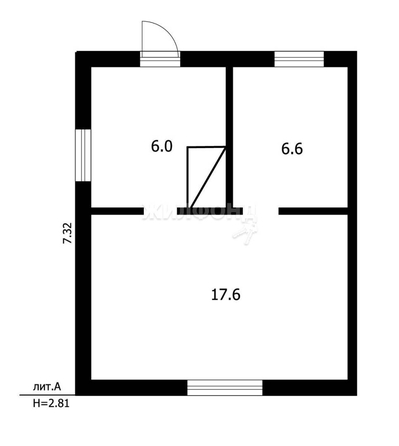 
   Продам 2-комнатную, 30.2 м², Ленина ул, 17

. Фото 7.