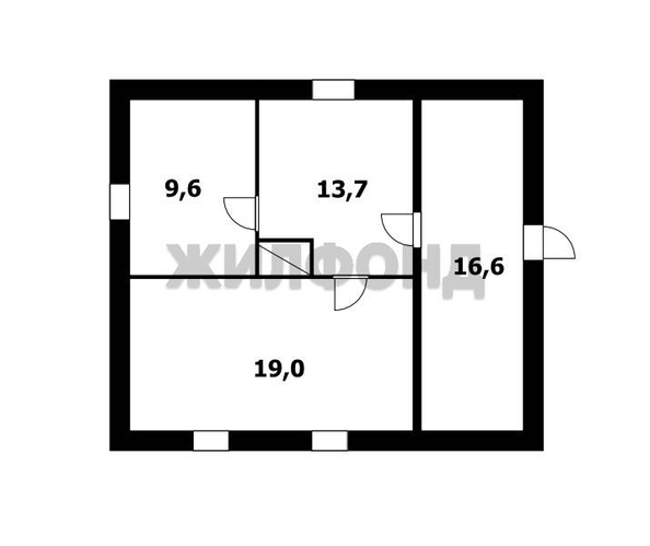 
   Продам дом, 42.3 м², Плотниково

. Фото 8.