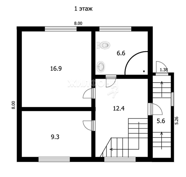 
   Продам дом, 110.1 м², Агролес

. Фото 17.