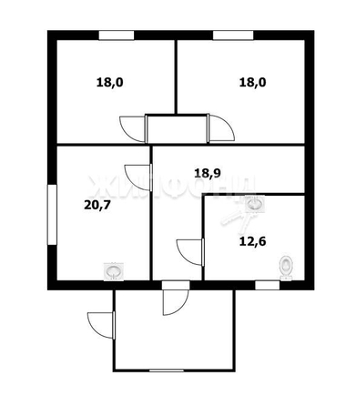 
   Продам дом, 90.6 м², Каменка

. Фото 43.