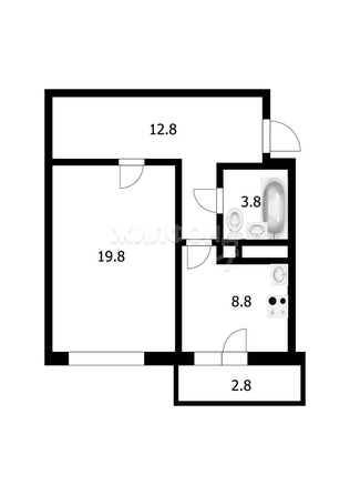 
   Продам 1-комнатную, 45 м², Дзержинского пр-кт, 34/2

. Фото 7.