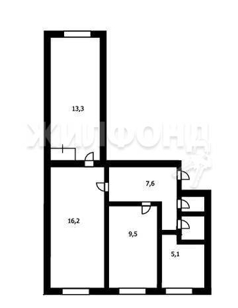 
   Продам 3-комнатную, 56.4 м², Челюскинцев ул, 18

. Фото 9.