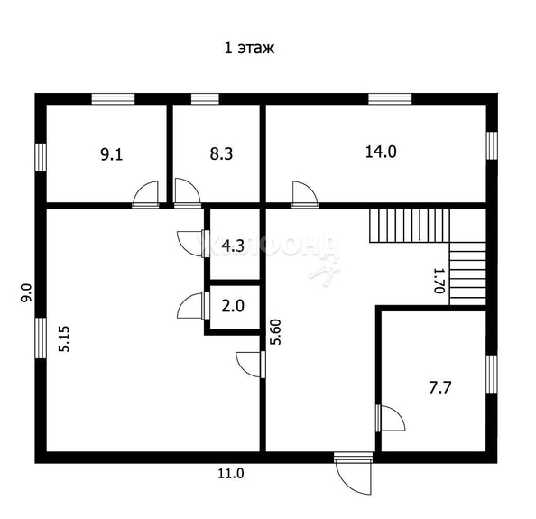 
   Продам дом, 216 м², Новосибирск

. Фото 4.