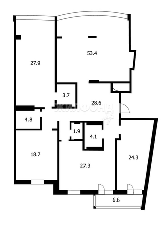 
   Продам 5-комнатную, 194.7 м², Шевченко ул, 15

. Фото 27.