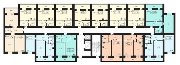 
   Продам 1-комнатную, 40.81 м², Юности ул, 9

. Фото 1.