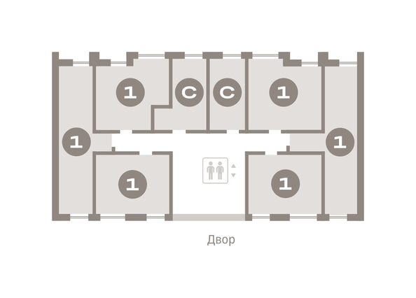 
   Продам 1-комнатную, 48.36 м², Авиатор, дом 2

. Фото 16.