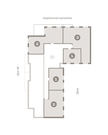 
   Продам 2-комнатную, 59.03 м², Европейский берег, дом 49

. Фото 1.