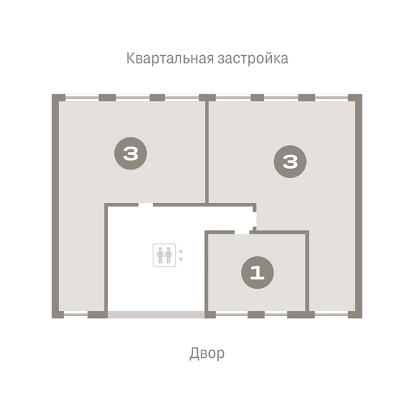 
   Продам 3-комнатную, 93.82 м², Европейский берег, дом 49

. Фото 1.