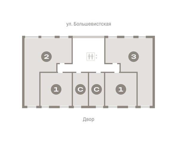 
  Продается 2-комн. квартира, 81.4 м², ЖК Европейский берег, дом 44
. Фото 1.