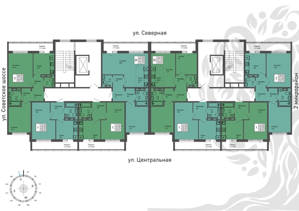 
   Продам 1-комнатную, 36.35 м², Родина, дом 3

. Фото 10.