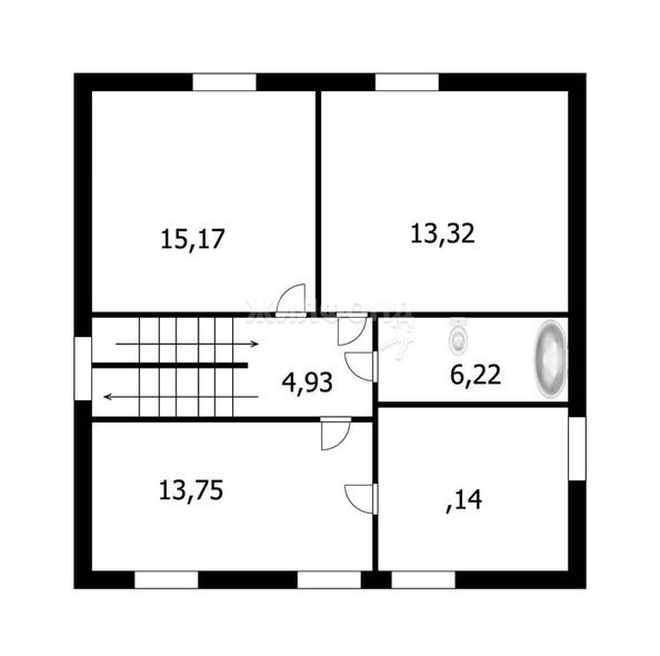 
   Продам дом, 125 м², Каменка

. Фото 10.