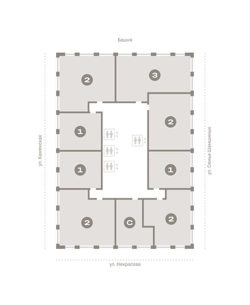 
   Продам 1-комнатную, 45.33 м², Мылзавод, дом 9

. Фото 1.