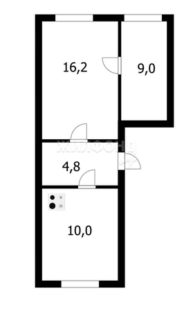 
   Продам 2-комнатную, 40 м², Линейная ул, 100

. Фото 10.