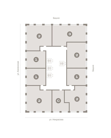 
   Продам 1-комнатную, 45.07 м², Мылзавод, дом 9

. Фото 1.