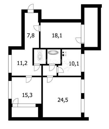 
   Продам 3-комнатную, 91.7 м², Немировича-Данченко ул, 120/5

. Фото 37.