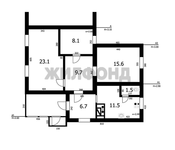 
   Продам дом, 177.4 м², Новосибирск

. Фото 5.
