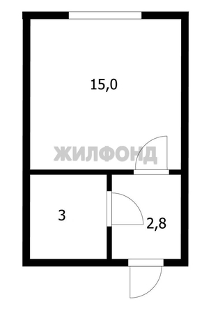 
  Продается студия, 20.9 м², Тюленина ул, д. 21
. Фото 2.