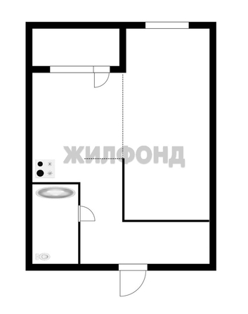
   Продам 1-комнатную, 43.1 м², Аэропорт ул, 49

. Фото 11.