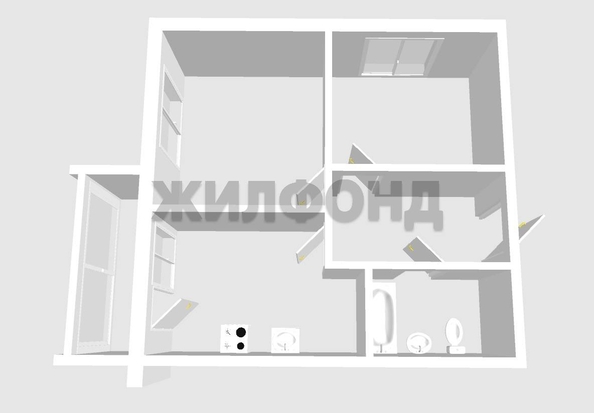 
   Продам 2-комнатную, 47.9 м², Советская ул, 285

. Фото 23.