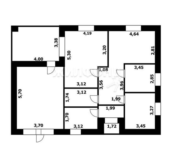 
   Продам дом, 117.5 м², Новосибирск

. Фото 20.