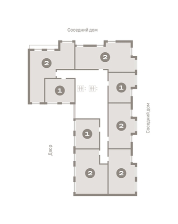 
   Продам 2-комнатную, 76.6 м², Лебедевский квартал, дом 1

. Фото 16.