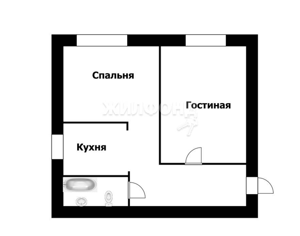 
   Продам 2-комнатную, 45.6 м², Сухарная ул, 88

. Фото 6.