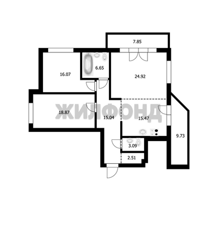 
  Продается 3-комн. квартира, 102.2 м², ЖК Дом на Немировича, б/с 1
. Фото 28.