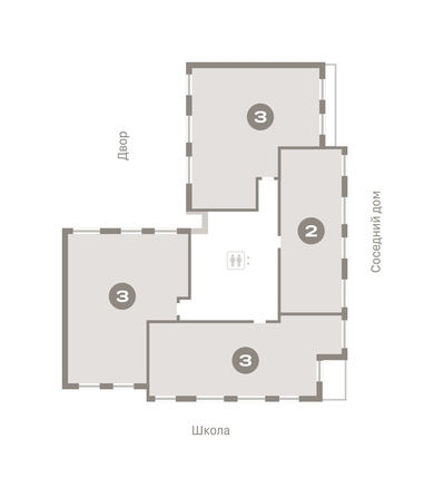 
   Продам 2-комнатную, 68.2 м², Лебедевский квартал, дом 1

. Фото 16.